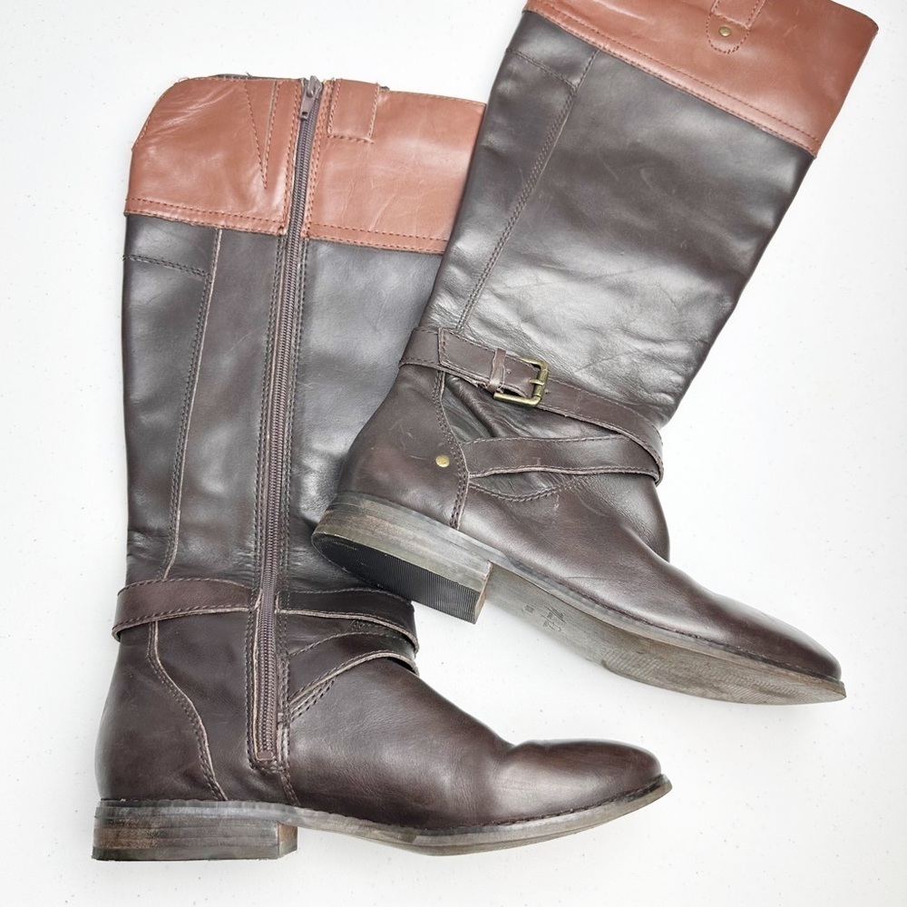 Marc Fisher Two Tone Boots
